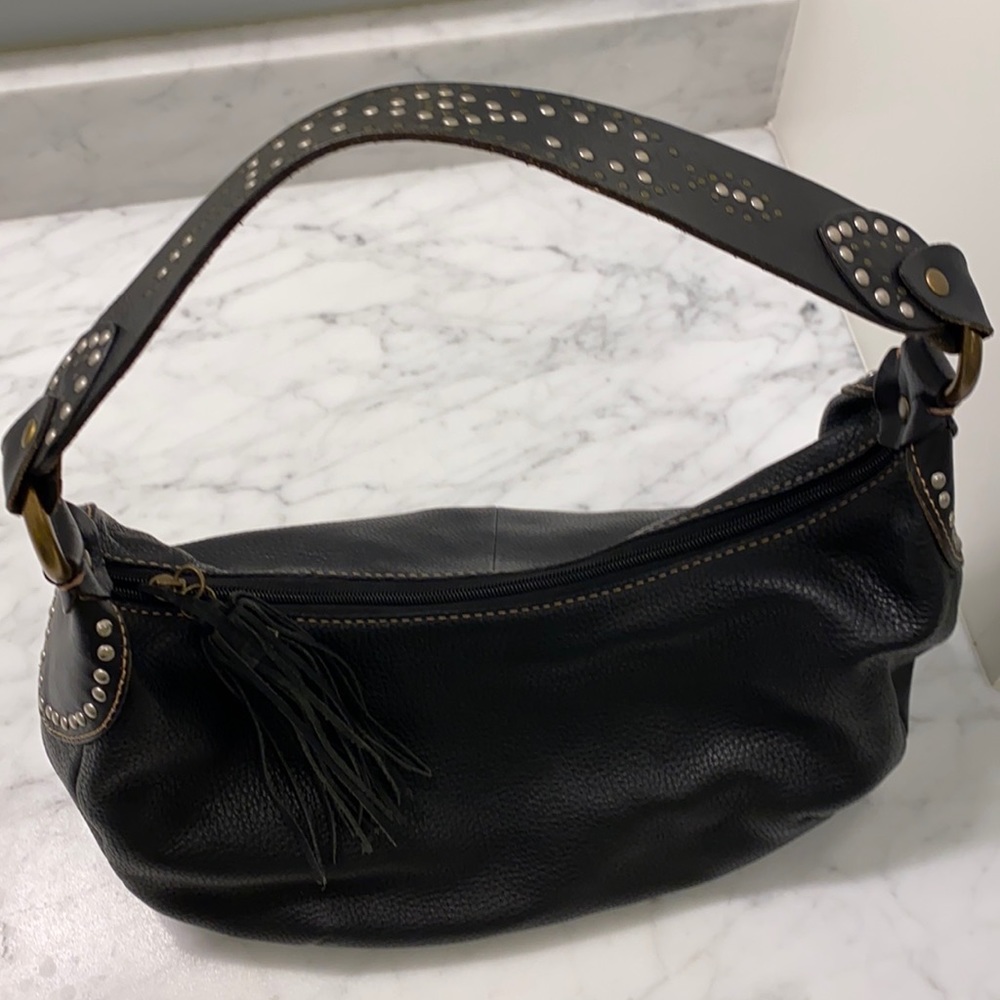 Fossil Leather Handbag